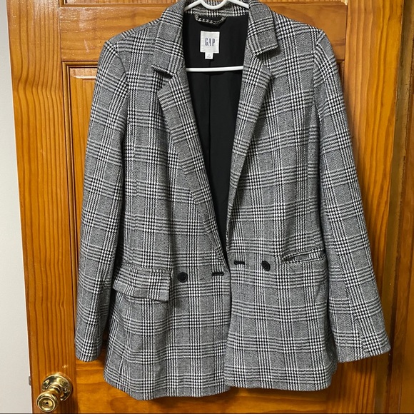 Gap check plaid blazer - Picture 2 of 4